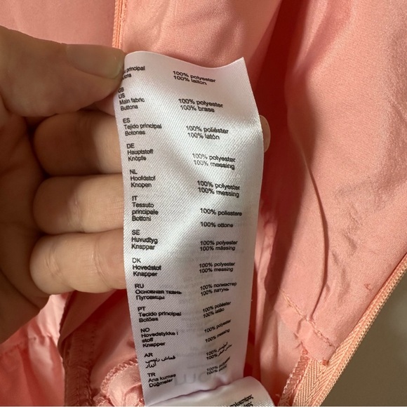 Maje Romeo TrapezeTiered Taffeta Sleeveless Midi Dress In Rose Pale Size EU 38/M - Picture 14 of 15